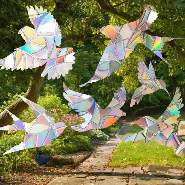 Bird Shape Suncatcher Pack - Mustard Tiger