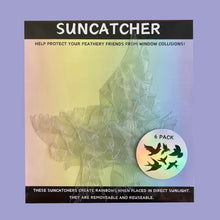 Load image into Gallery viewer, Bird Shape Suncatcher Pack - Mustard Tiger