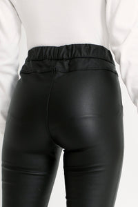 KAada Crop Jeggings - Black - Kaffe