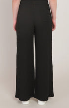 Load image into Gallery viewer, Textured Wide Leg Pant - Black