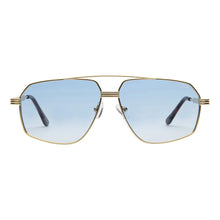 Load image into Gallery viewer, I-SEA Bliss Sunglasses - Gold/Blue Gradient