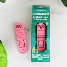 Load image into Gallery viewer, Bookworm Reading Light Bookmark