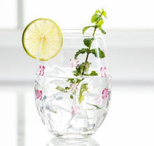 Load image into Gallery viewer, Pink Bows Stemless Wine Glass - Abbott