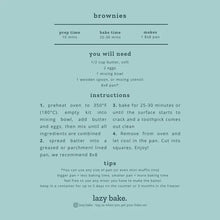 Load image into Gallery viewer, Brownies - Lazy Bake
