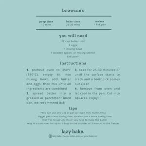 Brownies - Lazy Bake