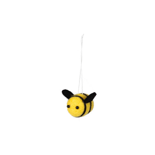 Felt Mini Bumblebee Ornaments