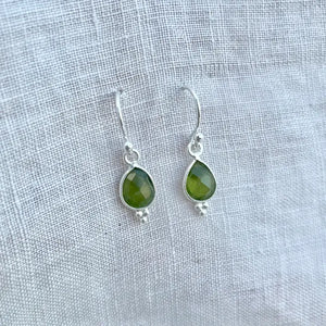 Rise Earrings - Peridot