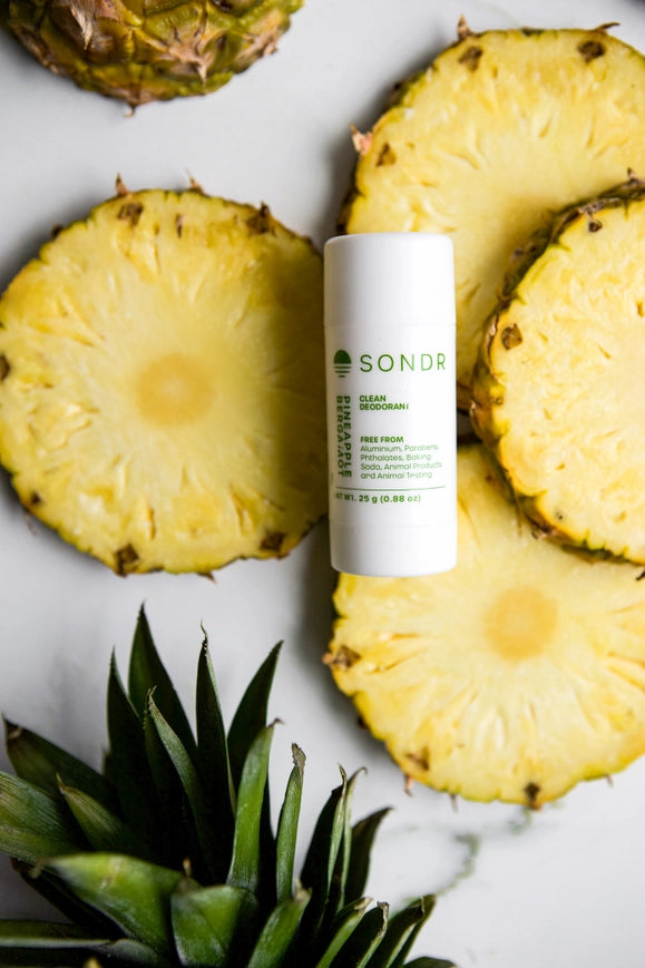 Pineapple Bergamot Clean Deodorant - 2 Sizes