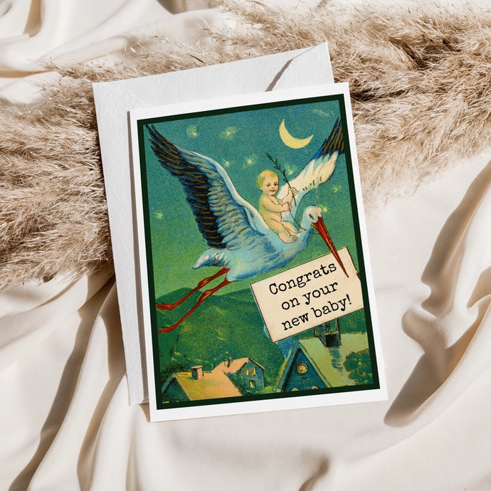 Congrats on New Baby - Greeting Card