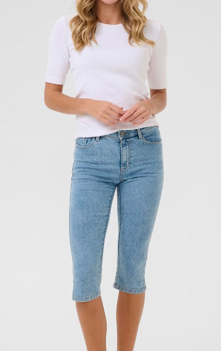 KAvicky Capri Jeans - Light Blue - Kaffe