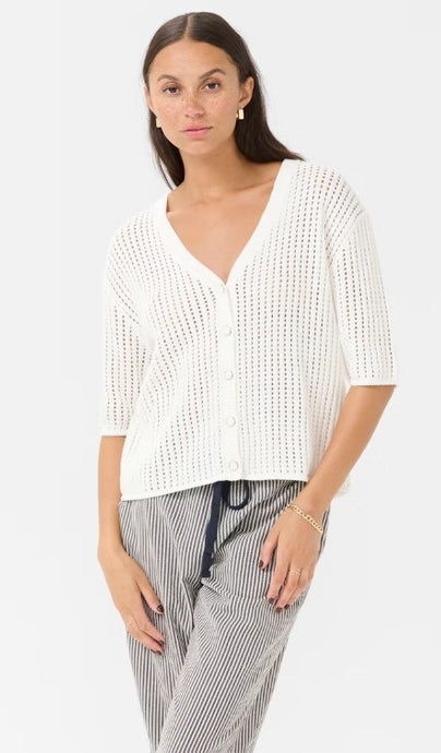 KAsolar Cardigan - Chalk - Kaffe