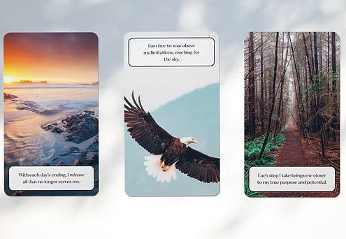 32- Card Affirmation Deck Inspired by Vancouver Island - Kalli & Co