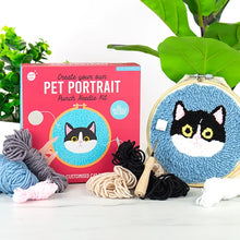 Load image into Gallery viewer, Pet Portrait Punch Needle Kit