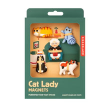 Load image into Gallery viewer, Cat Lady Magnets