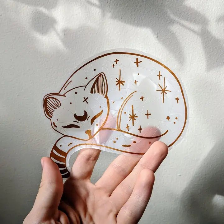 Cat Suncatcher - Prismatic Kitty