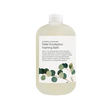 Load image into Gallery viewer, Cedar Eucalyptus Foaming Bath - Salt Spring Soap