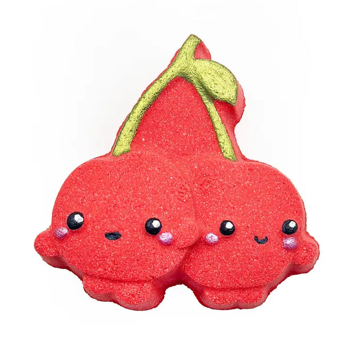 Cherries with Faces Bath Bomb