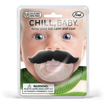 Load image into Gallery viewer, Chill, Baby - Mustache Pacifiers