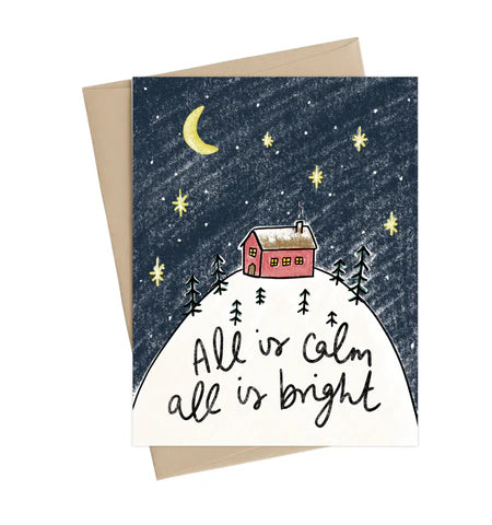 All is Calm - Little May Papery Card