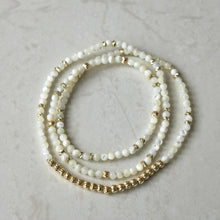 Load image into Gallery viewer, Circuit Necklace/Bracelet - Mother Of Pearl