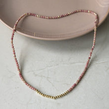Load image into Gallery viewer, Circuit Necklace/Bracelet - Pink Rhod