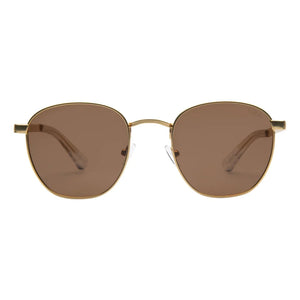 I-SEA Cooper Sunglasses - Gold/Brown Lens