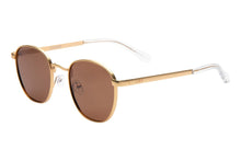 Load image into Gallery viewer, I-SEA Cooper Sunglasses - Gold/Brown Lens