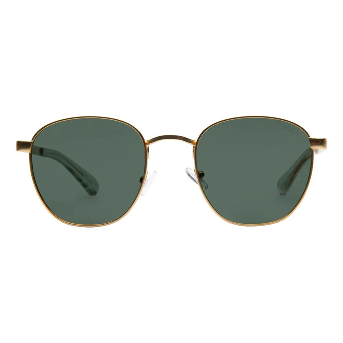 I-SEA Cooper Sunglasses - Gold/Green Lens