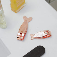 Load image into Gallery viewer, Copper Fish Nail Clippers Set - Kikkerland