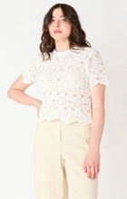 Load image into Gallery viewer, Crochet Top - Cream