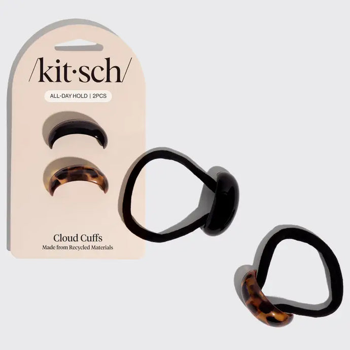 Cloud Cuffs - Black/Tort - Kitsch