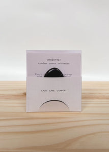 Palm Stone - Amethyst