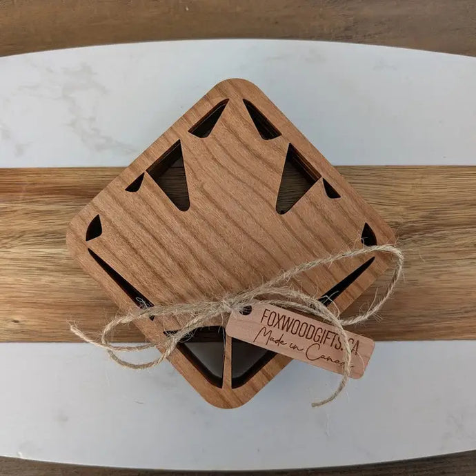 Simple Maple Leaf Coaster (Set of 4)