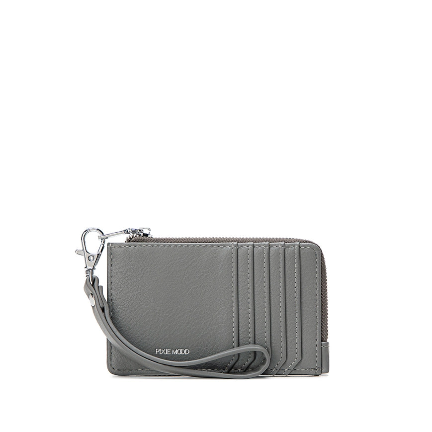 Quinn Card Wallet - Grey (Recycled)