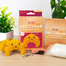 Load image into Gallery viewer, DIY Crochet Keyring - Croissant