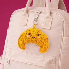 Load image into Gallery viewer, DIY Crochet Keyring - Croissant