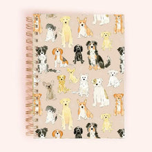 Load image into Gallery viewer, Dog Pawty Spiral Notebook | 150 Lined Pages