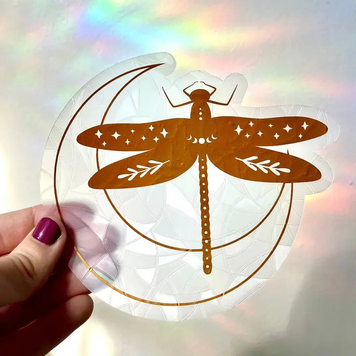 Dragonfly Suncatcher - Prismatic Kitty