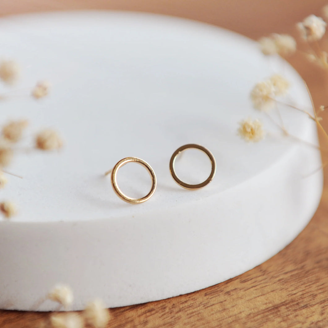 Emma Geometric stud Earrings - Oh So Lovely