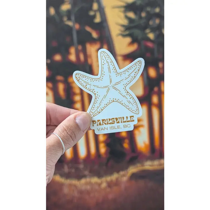 Parksville Starfish Sticker