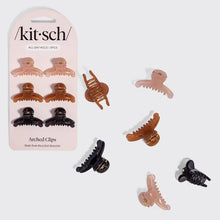 Load image into Gallery viewer, Recycled Plastic Mini Assorted Clips 6pc - Kitsch