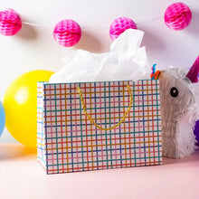 Load image into Gallery viewer, Prismatic Striped Pattern Gift Bag