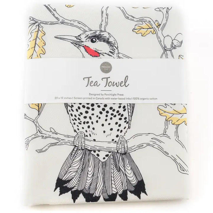 Northern Flicker Tea Towel - Porchlight Press