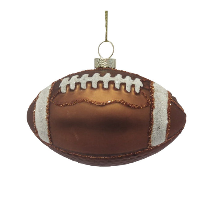 Football Christmas Ornament