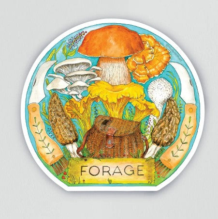 Forage Sticker - Nicola North Art