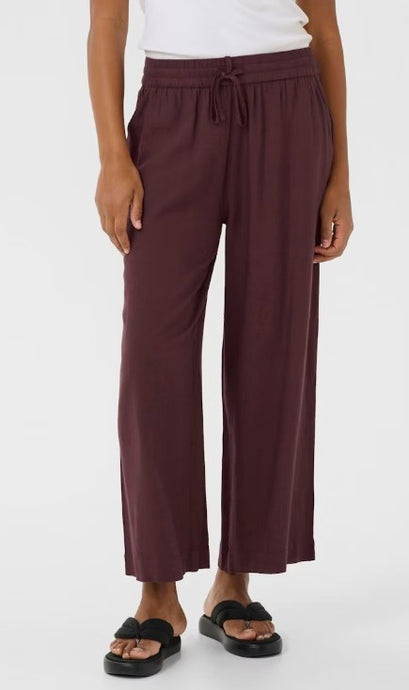 KAmilia Wide Pants - Fudge - Kaffe