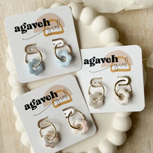 Load image into Gallery viewer, Fuze Flower Hoops - Agaveh Girl