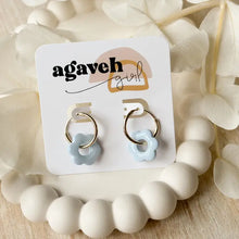 Load image into Gallery viewer, Fuze Flower Hoops - Agaveh Girl