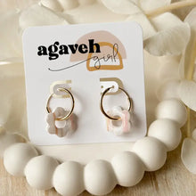 Load image into Gallery viewer, Fuze Flower Hoops - Agaveh Girl