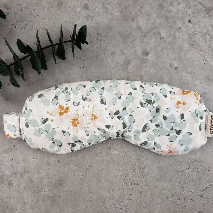Therapeutic Lavender Eye Mask - Garden Flower Print
